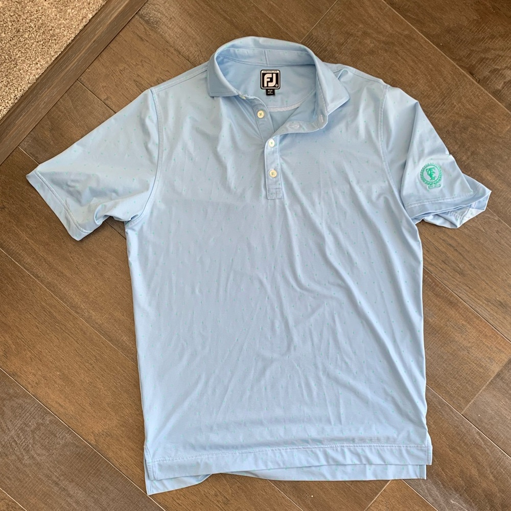 Footjoy athletic fit design golf polo shirt